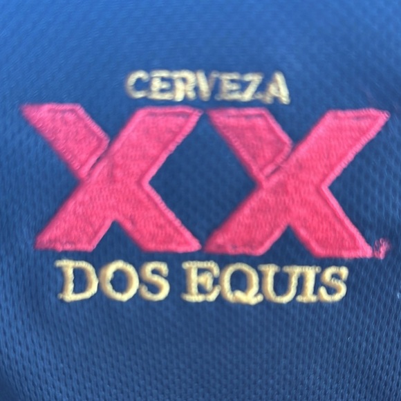 Men’s XL Polo Dos Equis Logo short sleeve - Picture 1 of 5